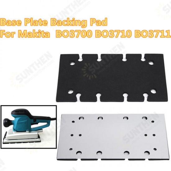 Sander Base Plate Backing Pad for Makita BO3700 BO3710 BO3711 Sander Spare Part Sander Base Plate Backing Pad for Makita BO3700 BO3710 BO3711 Sander Spare Part
