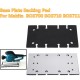 Sander Base Plate Backing Pad for Makita BO3700 BO3710 BO3711 Sander Spare Part Sander Base Plate Backing Pad for Makita BO3700 BO3710 BO3711 Sander Spare Part