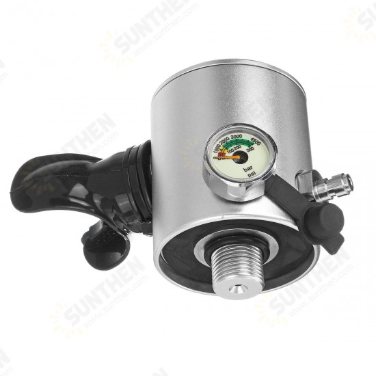 Scuba Oxygen Air Tank Diving Equipment Breathing Underwater Breathing Refill Adapter Valve Head Mouthpiece Scuba Oxygen Air Tank Diving Equipment Breathing Underwater Breathing Refill Adapter Valve Head Mouthpiece