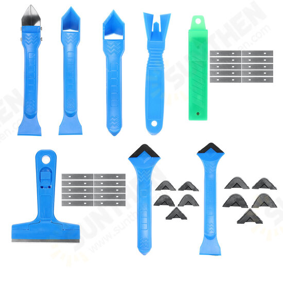 Silicone Sealant Remover Scraper Tools Home Applicator Kit 3R/6R/10R/13R/17R Silicone Sealant Remover Scraper Tools Home Applicator Kit 3R/6R/10R/13R/17R