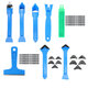 Silicone Sealant Remover Scraper Tools Home Applicator Kit 3R/6R/10R/13R/17R Silicone Sealant Remover Scraper Tools Home Applicator Kit 3R/6R/10R/13R/17R