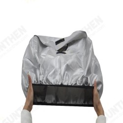 Silver Generator Cover Engine Dust Cover Outdoor Generator Engine Cover Silver Generator Cover Engine Dust Cover Outdoor Generator Engine Cover
