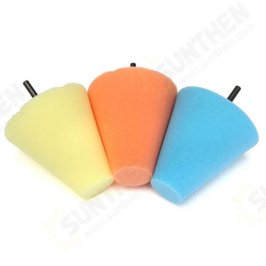 Sponge Cone Polishing Foam Pad Polish Buffing Tool