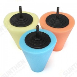 Sponge Cone Polishing Foam Pad Polish Buffing Tool Sponge Cone Polishing Foam Pad Polish Buffing Tool