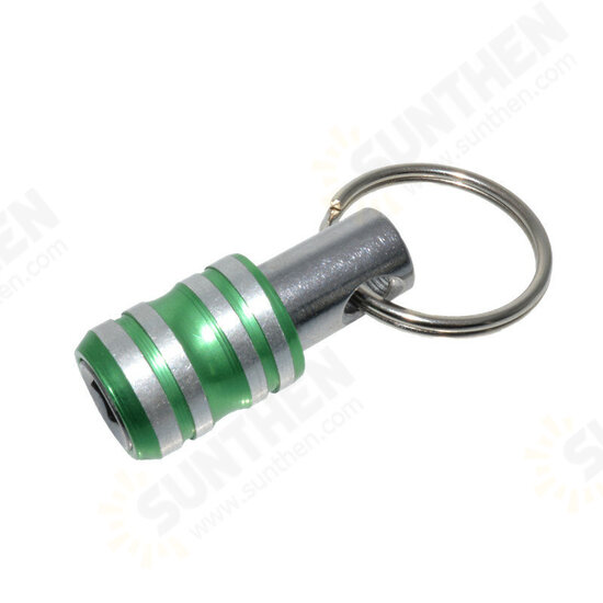 Stainless Steel Socket Extension Rod Hand Tool Combination 1/4 Batch Head Quick Change Sleeve Keychain Extension Rod Hardware Stainless Steel Socket Extension Rod Hand Tool Combination 1/4 Batch Head Quick Change Sleeve Keychain Extension Rod Hardware