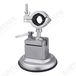 Sucktion Type Round/Flat Aluminum 360 Clamp-on Table Vise Bench Grinder Holder Electric Drill Universal Rotating Pliers Tool Sucktion Type Round/Flat Aluminum 360 Clamp-on Table Vise Bench Grinder Holder Electric Drill Universal Rotating Pliers Tool