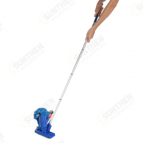 Swimming Pool Vacuum Cleaning Tool Set Suction Head Kit 5-section Bar With Bottom Brush Swimming Pool Vacuum Cleaning Tool Set Suction Head Kit 5-section Bar With Bottom Brush