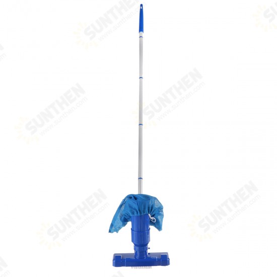 Swimming Pool Vacuum Cleaning Tool Set Suction Head Kit 5-section Bar With Bottom Brush Swimming Pool Vacuum Cleaning Tool Set Suction Head Kit 5-section Bar With Bottom Brush
