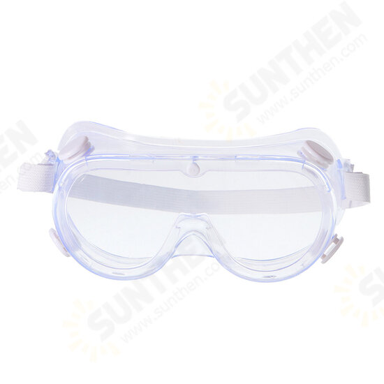 Transparent Isolation Goggles Dustproof Splashproof Fogproof Labor Protection Goggles Eye Guard CE FDA