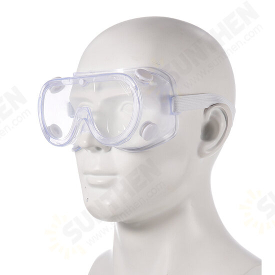 Transparent Isolation Goggles Dustproof Splashproof Fogproof Labor Protection Goggles Eye Guard CE FDA