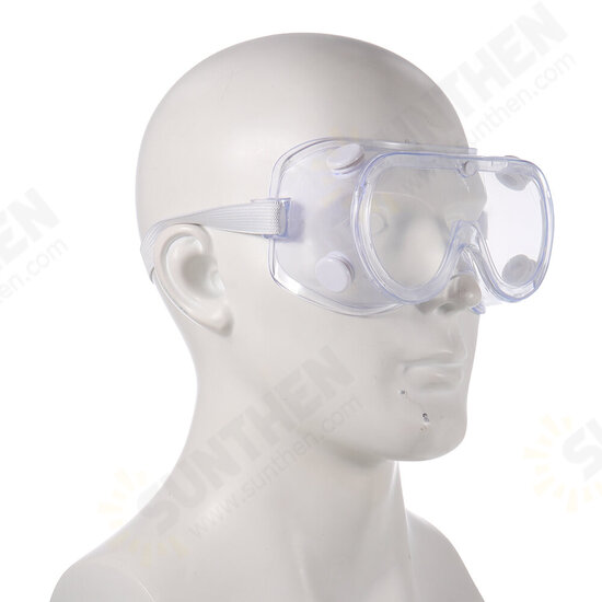 Transparent Isolation Goggles Dustproof Splashproof Fogproof Labor Protection Goggles Eye Guard CE FDA