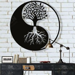 Tree Of Life Hanging Wall Metal Art Round Hanging Sculpture Home Decor Tree Of Life Hanging Wall Metal Art Round Hanging Sculpture Home Decor