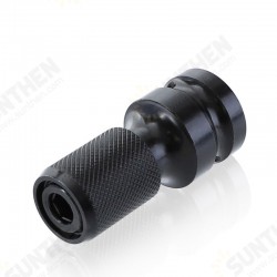 Universal Socket Adapter Hex Socket Wrench 360 Degree Rotary Torque Screwdriver Tool 100mm/150mm 1/2 Square Turn 1/4 Hex Tools