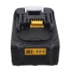 Upgrade LED MAK-18B-Li 18V Li-Ion 3.0Ah-6.0Ah Battery Rubber Cover Replacement Power Tool Battery For Makita BL1830 BL1840 BL1850 BL1860 18V Tools