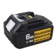 Upgrade LED MAK-18B-Li 18V Li-Ion 3.0Ah-6.0Ah Battery Rubber Cover Replacement Power Tool Battery For Makita BL1830 BL1840 BL1850 BL1860 18V Tools