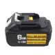 Upgrade LED MAK-18B-Li 18V Li-Ion 3.0Ah-6.0Ah Battery Rubber Cover Replacement Power Tool Battery For Makita BL1830 BL1840 BL1850 BL1860 18V Tools