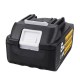 Upgrade LED MAK-18B-Li 18V Li-Ion 3.0Ah-6.0Ah Battery Rubber Cover Replacement Power Tool Battery For Makita BL1830 BL1840 BL1850 BL1860 18V Tools