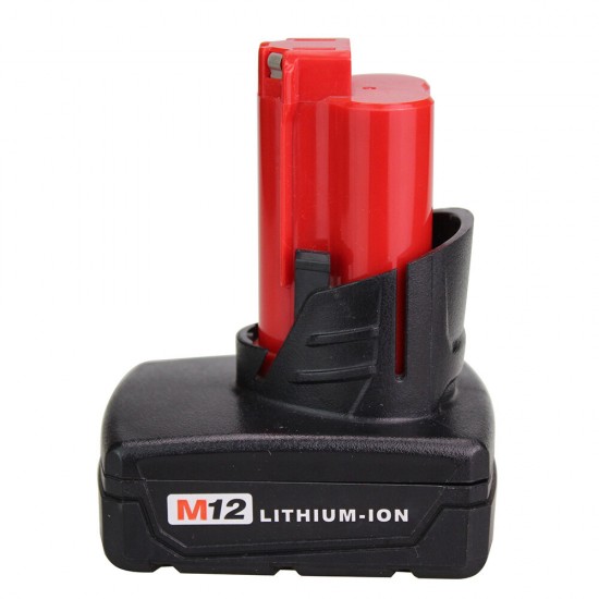 Upgraded 3.0/4.0Ah 12V Lithium Batteries Replacement for Milwaukee M12 48-11-2410 48-11-2420 48-11-2411 48-11-2401 48-11-2402 12V M12 CordlessTools
