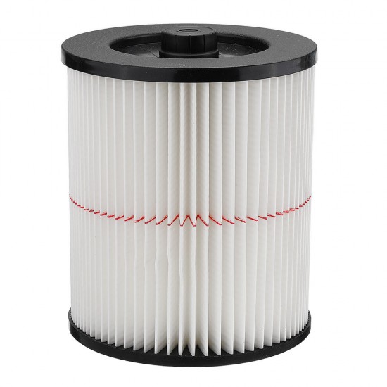 Vacuum Cleaner Air Cartridge Filter for Shop Vac Craftsman 17816 9-17816 Wet/Dry Air Filter Replacement Part fit 5 Gallon & Larger Vacuum Cleaner