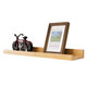 Wall-mounted Stable U-shaped Bamboo Wood Storage Shelf Living Room Tool Storage Shelf Rack