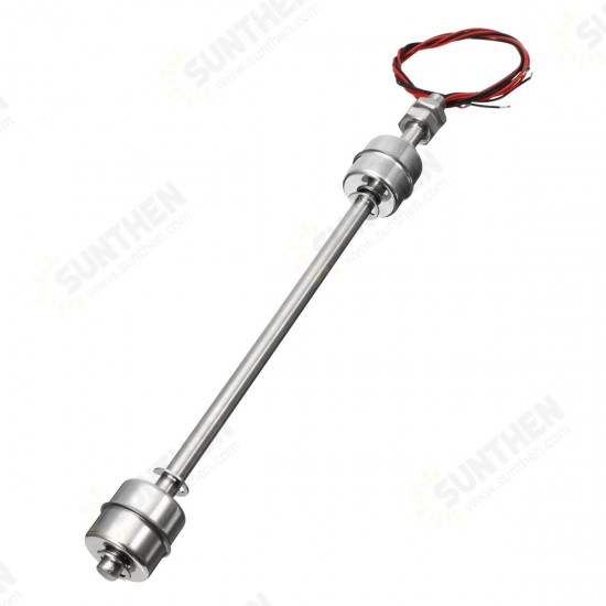 Water Tank Vertical Float Switch Stainless Steel Liquid Sensor Level Controller