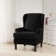 Waterproof Elastic Armchair Wingback Wing Chair Slipcover Protector Covers