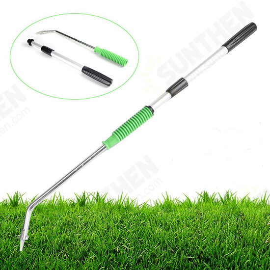 Weed Puller Remover Weeder Lawn Garden Yard Weeding Hand Tools 100cm Long Handle