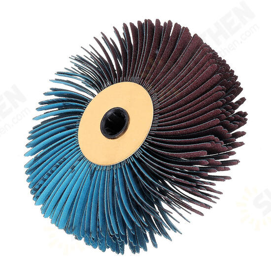 Woodworking 118x30MM Wood Groove Polishing Wall Mopping Wheel P120/150/180/240/320/400/600