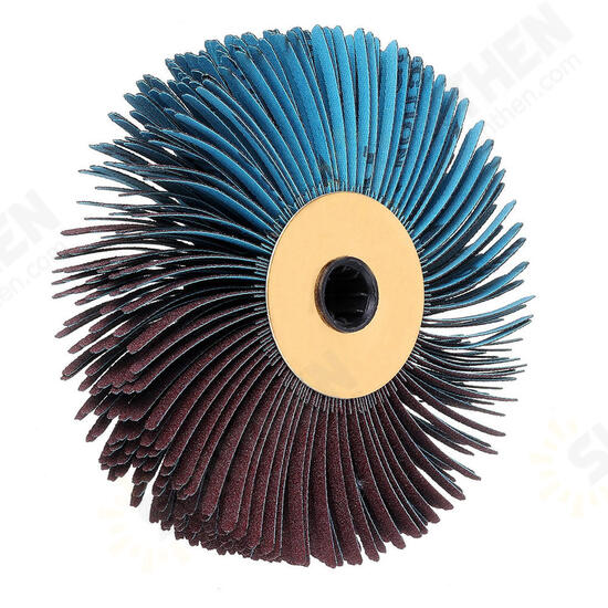 Woodworking 118x30MM Wood Groove Polishing Wall Mopping Wheel P120/150/180/240/320/400/600