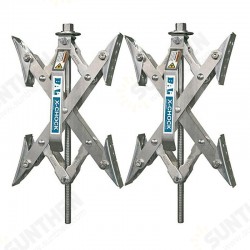 X-Shaped Wheel Chock Stabilizer Tire Locking Chocks Allow Drill Adjust Tandem-Axle Trailer RV Tire Wheel Stop for Camping X-Shaped Wheel Chock Stabilizer Tire Locking Chocks Allow Drill Adjust Tandem-Axle Trailer RV Tire Wheel Stop for Camping