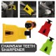 Yellow/Green/Red Chainsaw Teeth Sharpener or Sharpen Stone Bar-Mount Chain Sharpening Tool