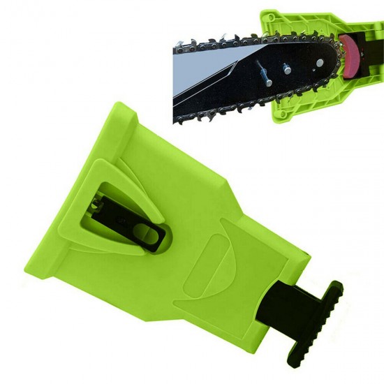 Yellow/Green/Red Chainsaw Teeth Sharpener or Sharpen Stone Bar-Mount Chain Sharpening Tool