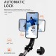 Foldable Handheld Selfie Stick Gimbal Stabilizer bluetooth 360 Auto Rotation with Fill Light for Smartphone Shooting Video