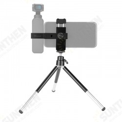 Handheld Gimbals Clamp Holder Mount Tripod Bracket w 1/4'' 3-Axis Stabilizer for OSMO POCKET PTZ Mobile Phone Clip Extension PTZ Handheld Gimbals Clamp Holder Mount Tripod Bracket w 1/4'' 3-Axis Stabilizer for OSMO POCKET PTZ Mobile Phone Clip Extension PTZ
