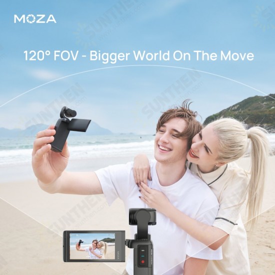 3-Axis Handheld Gimbal Stabilizer Anti-Shake Pocket Camera 2.45 inch Screen 4K 1080P HD 120 Wide Angle Smart Tracking