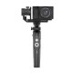 Mini P 3-Axis Foldable Handheld Gimbal Stabilizer for Action Camera Smartphones for iPhone 11 Pro Max SE