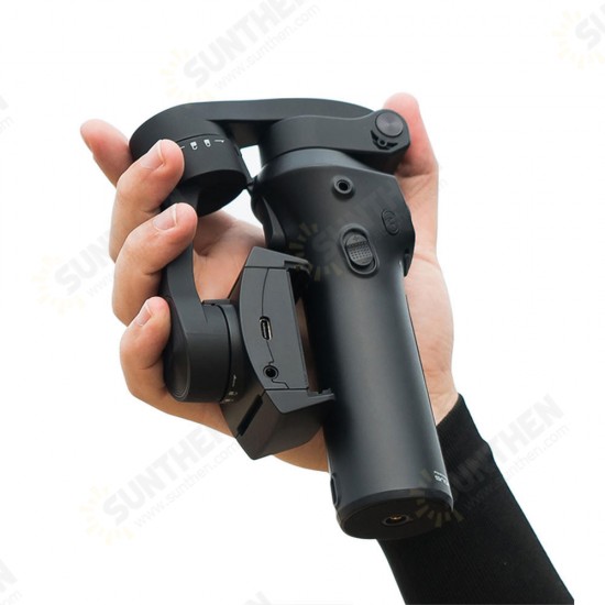 Folding Mobile Phone 3-Axis Handheld bluetooth Gimbal Stabilizer for Gopro Camera