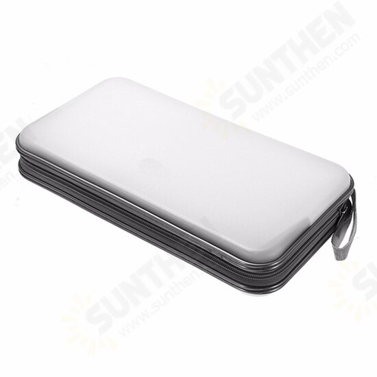 80x Disc CD DVD Portable Plastic Storage Case Wallet Hard Box Bag Holder