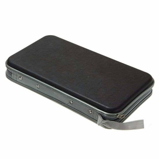 80x Disc CD DVD Portable Plastic Storage Case Wallet Hard Box Bag Holder