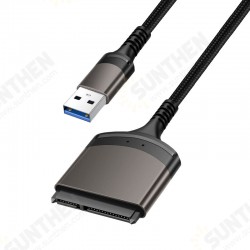 USB3.0 to SATA Hard Drive Data Cable Supports 2.5 inch External SSD HHD SATA 22 Pin Hard Disk Converter Adapter Cable USB3.0 to SATA Hard Drive Data Cable Supports 2.5 inch External SSD HHD SATA 22 Pin Hard Disk Converter Adapter Cable
