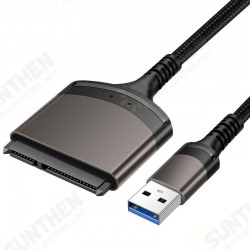 USB3.0 to SATA Hard Drive Data Cable Supports 2.5 inch External SSD HHD SATA 22 Pin Hard Disk Converter Adapter Cable USB3.0 to SATA Hard Drive Data Cable Supports 2.5 inch External SSD HHD SATA 22 Pin Hard Disk Converter Adapter Cable