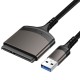 USB3.0 to SATA Hard Drive Data Cable Supports 2.5 inch External SSD HHD SATA 22 Pin Hard Disk Converter Adapter Cable