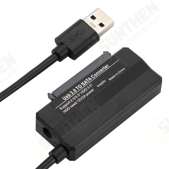 USB3.0 to SATA Adapter Cable Hard Disk Cable for 3.5 / 2.5 inch External HDD SSD Hard Disk Cord Data Cable