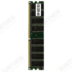 New 1GB DDR400 PC3200 Non-ECC Low Density Desktop PC DIMM Memory RAMS 184 pins New 1GB DDR400 PC3200 Non-ECC Low Density Desktop PC DIMM Memory RAMS 184 pins