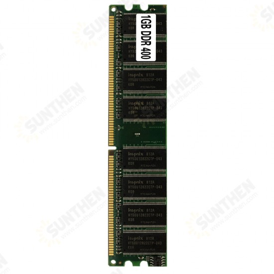 New 1GB DDR400 PC3200 Non-ECC Low Density Desktop PC DIMM Memory RAMS 184 pins