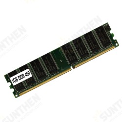 New 1GB DDR400 PC3200 Non-ECC Low Density Desktop PC DIMM Memory RAMS 184 pins New 1GB DDR400 PC3200 Non-ECC Low Density Desktop PC DIMM Memory RAMS 184 pins