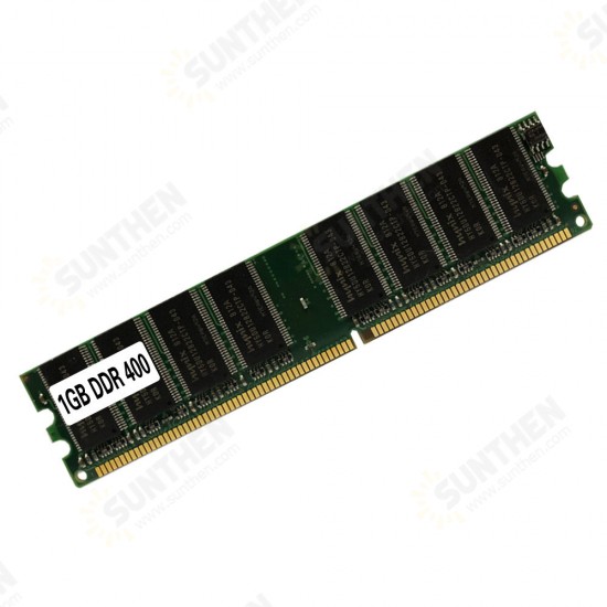 New 1GB DDR400 PC3200 Non-ECC Low Density Desktop PC DIMM Memory RAMS 184 pins