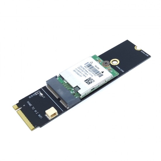 Apple/ NGFF M2 Network Card to NVME/SATA SSD Adapter Card WiFi bluetooth Card to M+B/M Key Adapter