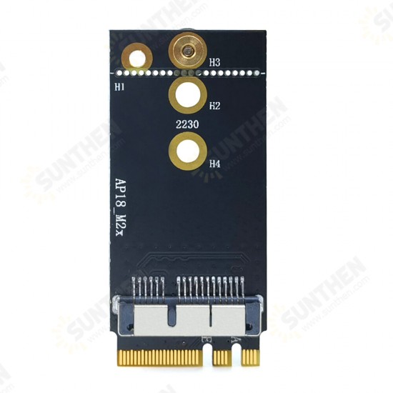 Apple Network Card to NGFF M2 Adapter Card WiFi bluetooth Card to NGFF M2 Adapter for BCM94360CS2 BCM94360 BCM943224