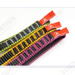 60cm Max Load 22KN Climbing Sling Mountaineering Safety Rope Nylon High Altitude Protection Belt 60cm Max Load 22KN Climbing Sling Mountaineering Safety Rope Nylon High Altitude Protection Belt